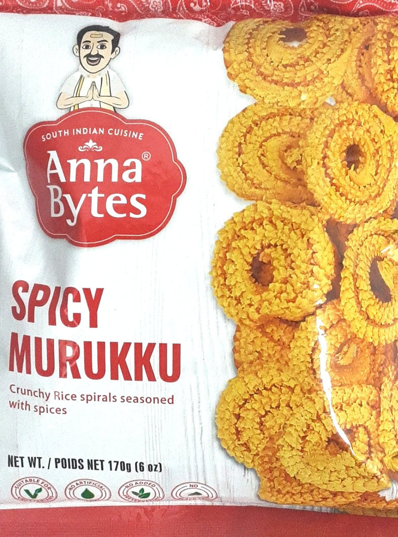 Anna Bytes Spicy Murukku 170g