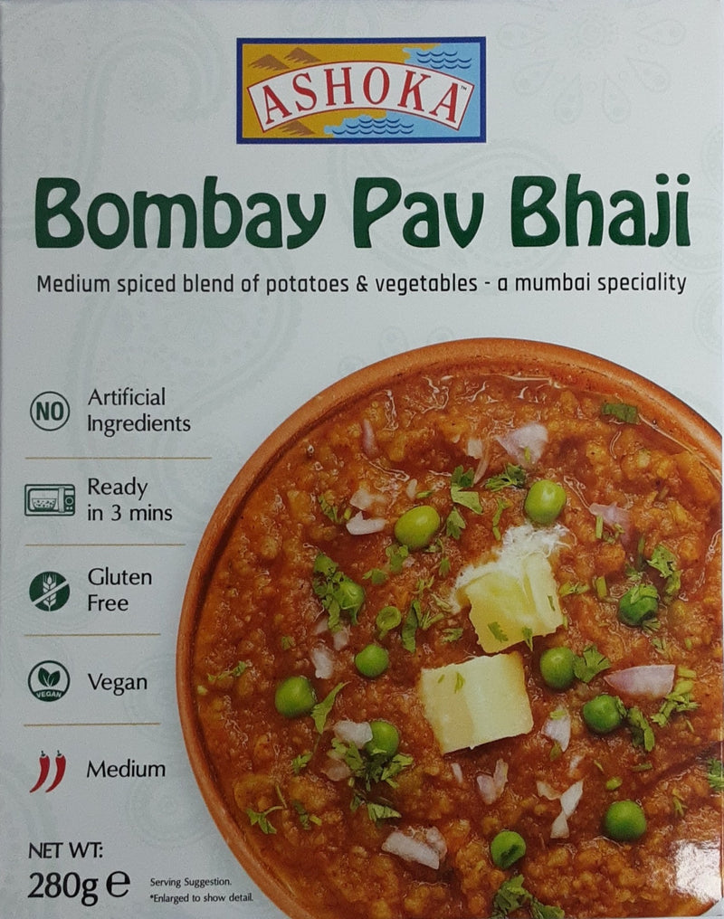 Ashoka Ready Meal Bombay Pav Bhaji 280g