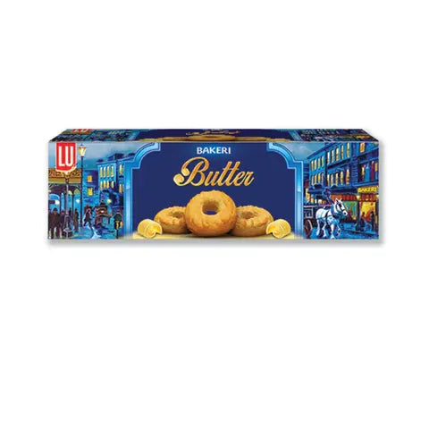 LU Bakeri Cookies Butter  77g 2 For £1.20