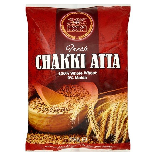 Heera Flour Whole Wheat Chakki Atta 5Kg